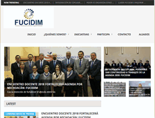 Tablet Screenshot of fucidim.org